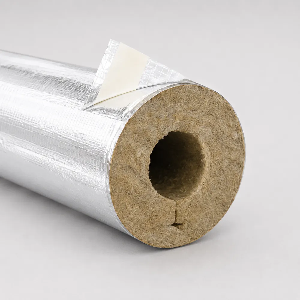 Cochilii din vată minerală caserate cu folie de aluminiu